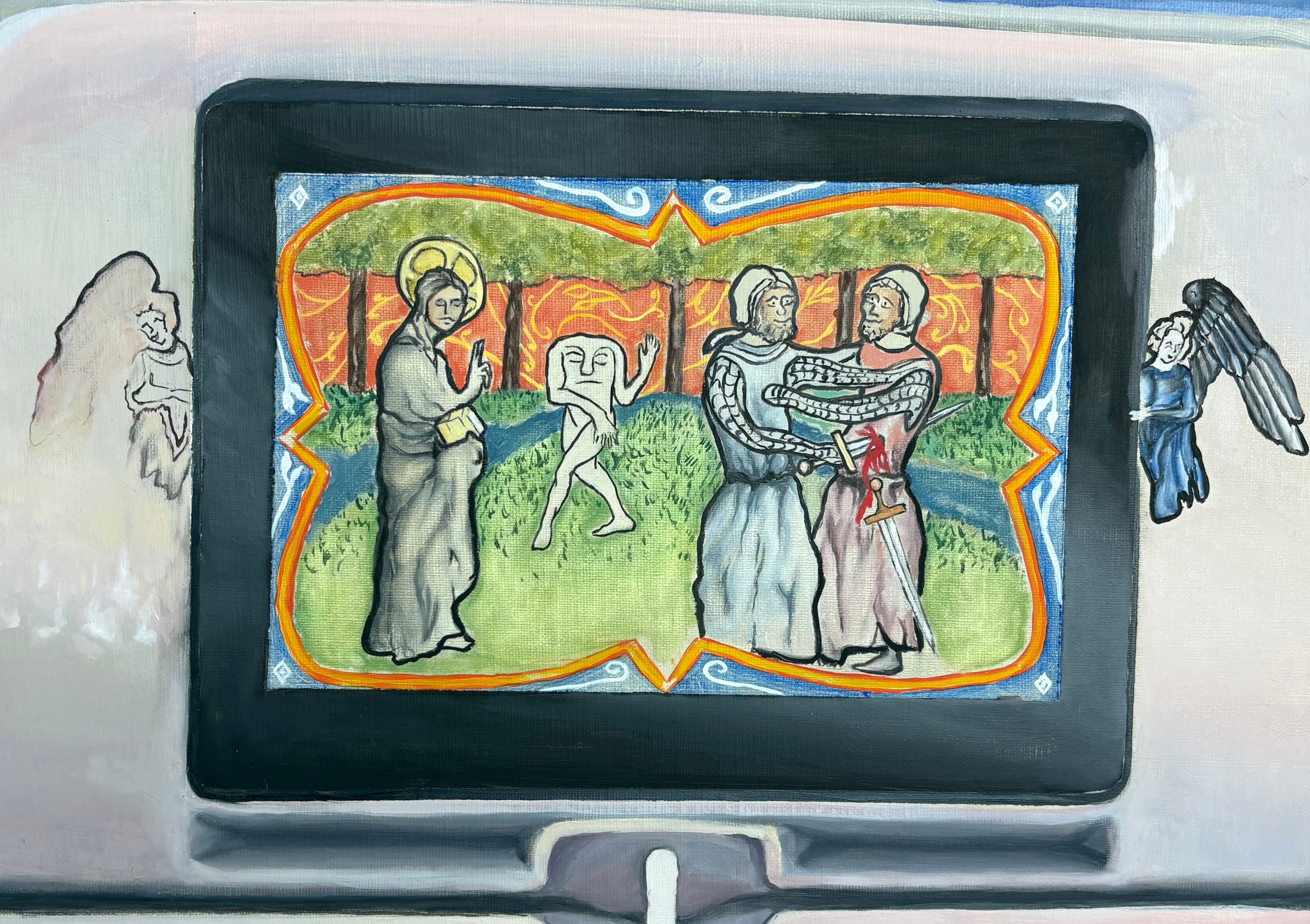 The Lamentation of St. Gabriel’s Crucifixion’s Annunciation - High Def 2